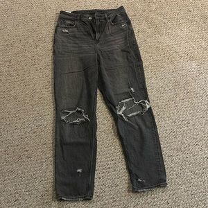 Americans eagle black jeans, size 8